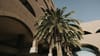 A photo of the side building view to Riverside City Hall.