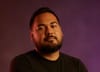 A portrait of native Riverside artist, Juan Navarro.