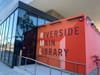 A photo capturing the outside of the Riverside Main Library in Downtown.