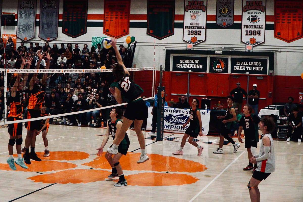 Poly Boys Lose CIF-SS Volleyball Championship Match