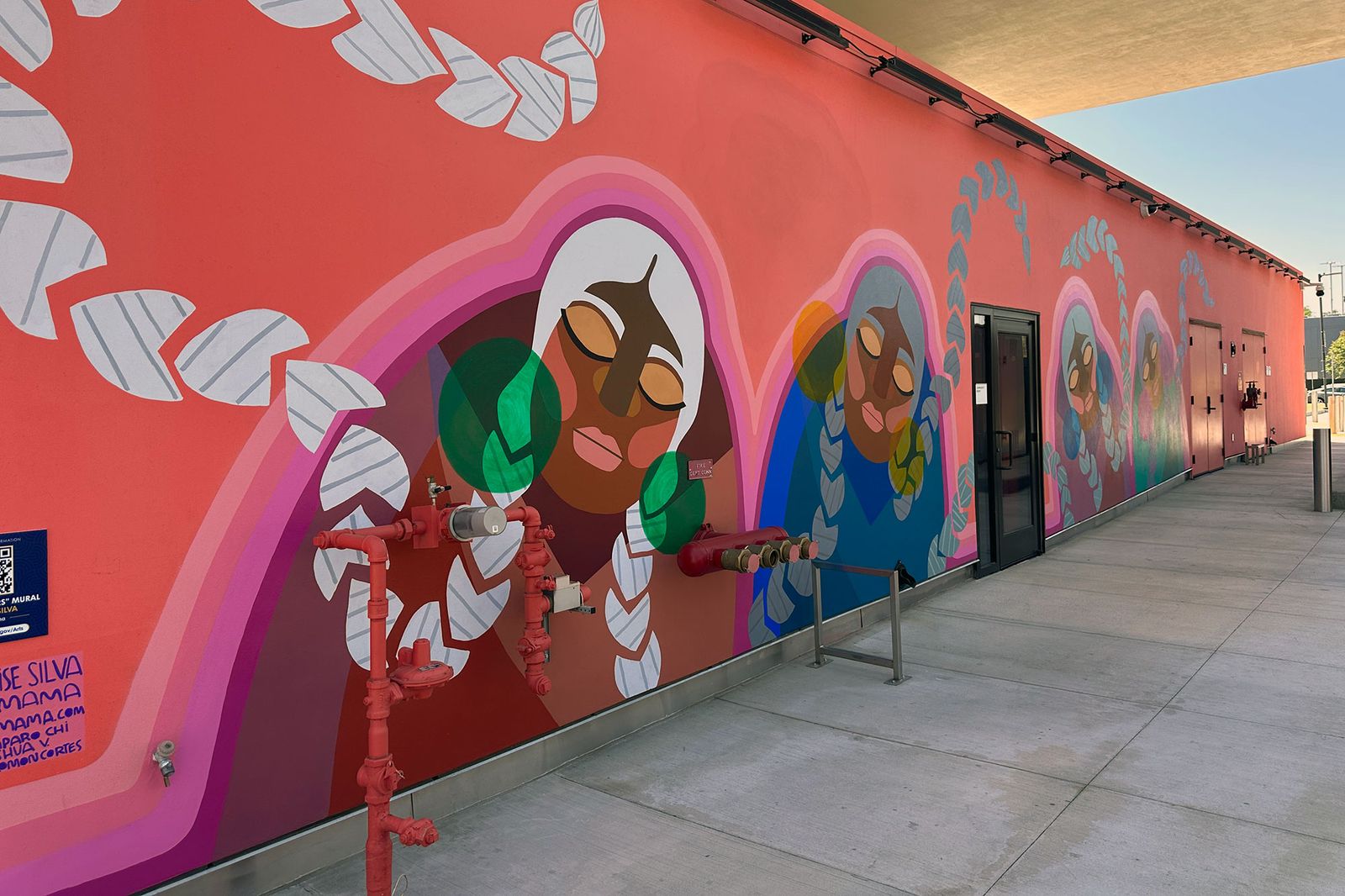 Riverside Artist Denise Silva Unveils Bold Grandmothers Mural At Five