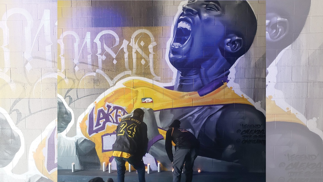 Downey dustup over mural is short-lived; public art of Kobe Bryant